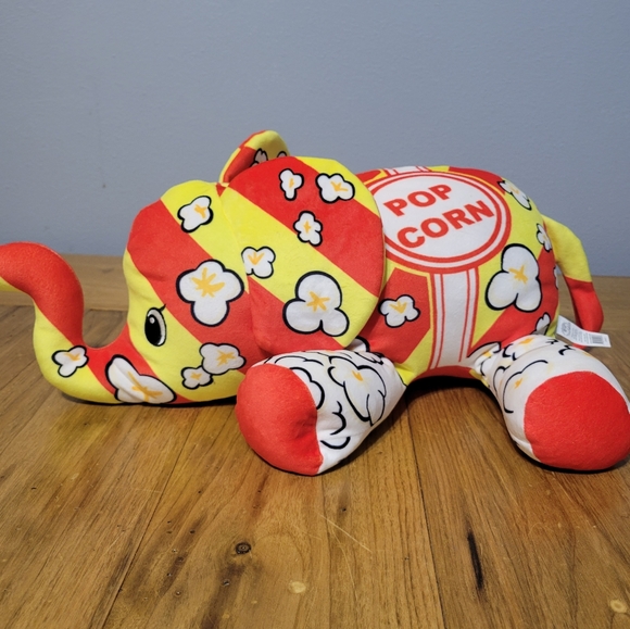 Pop Art Soft 16" Mammoth Cornelius popcorn elephant plush - Picture 3 of 8